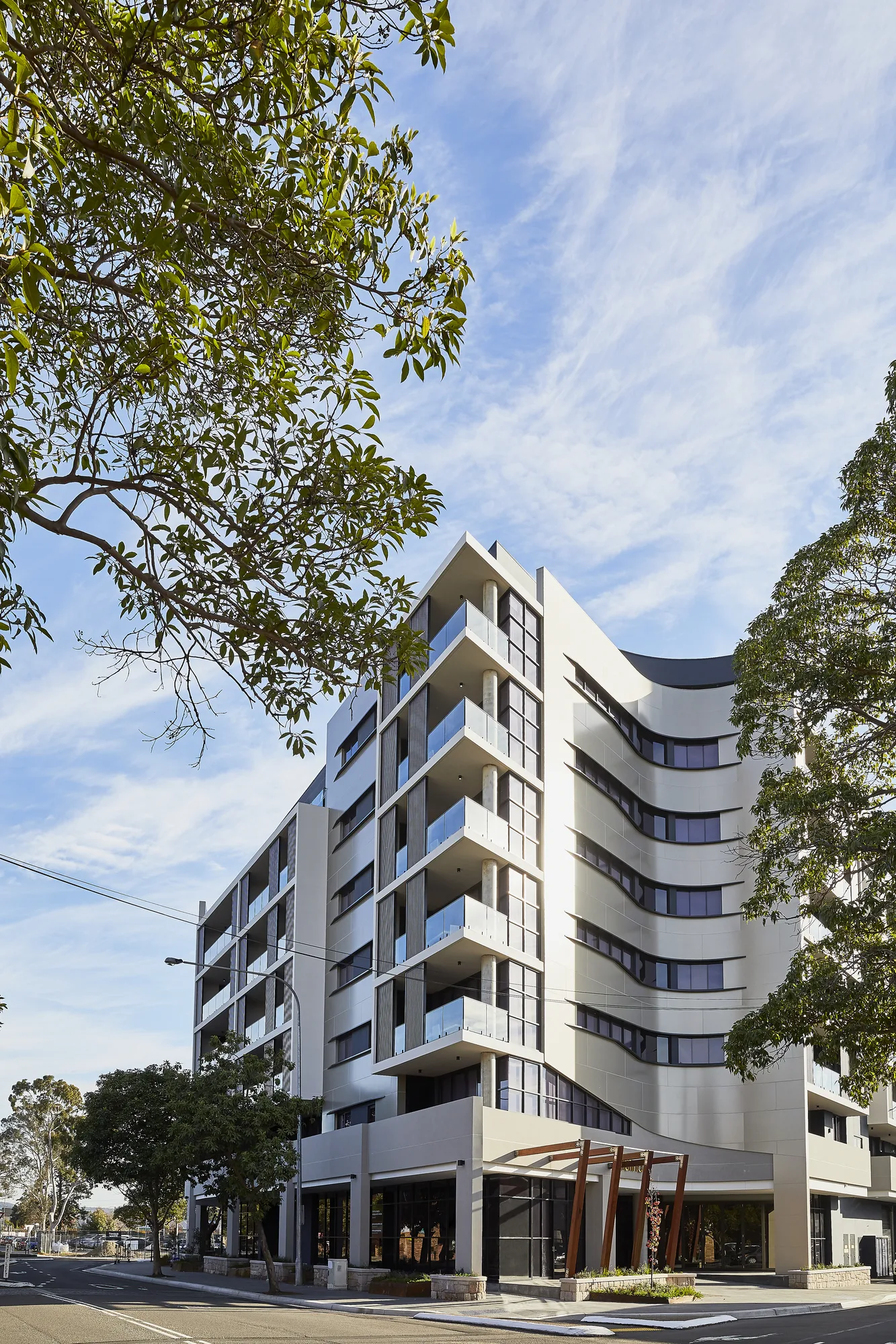 Astina Suites northern facade