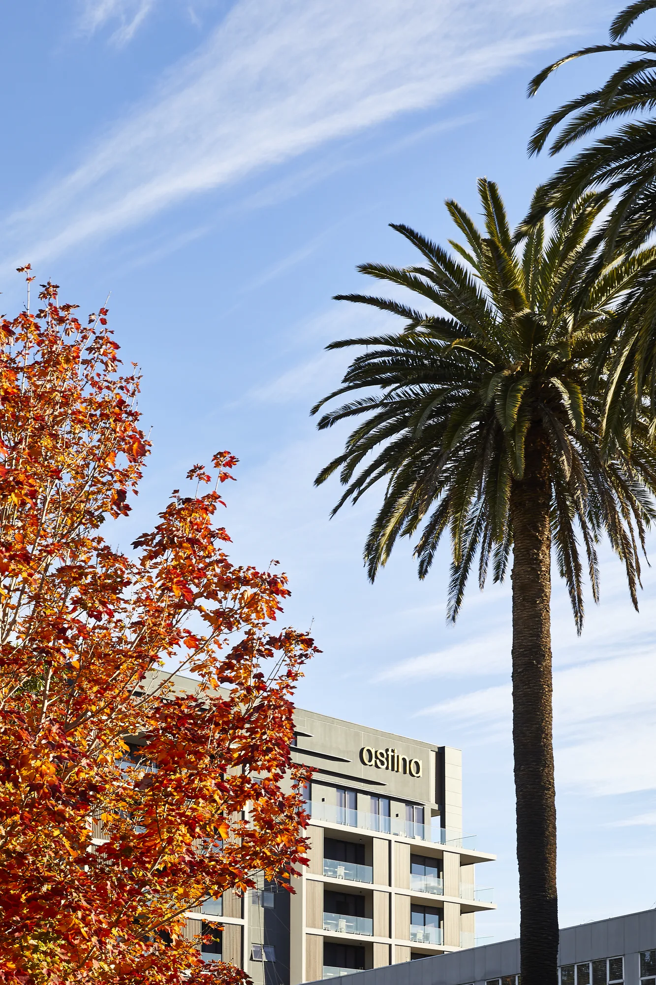 Astina Suites in autumn